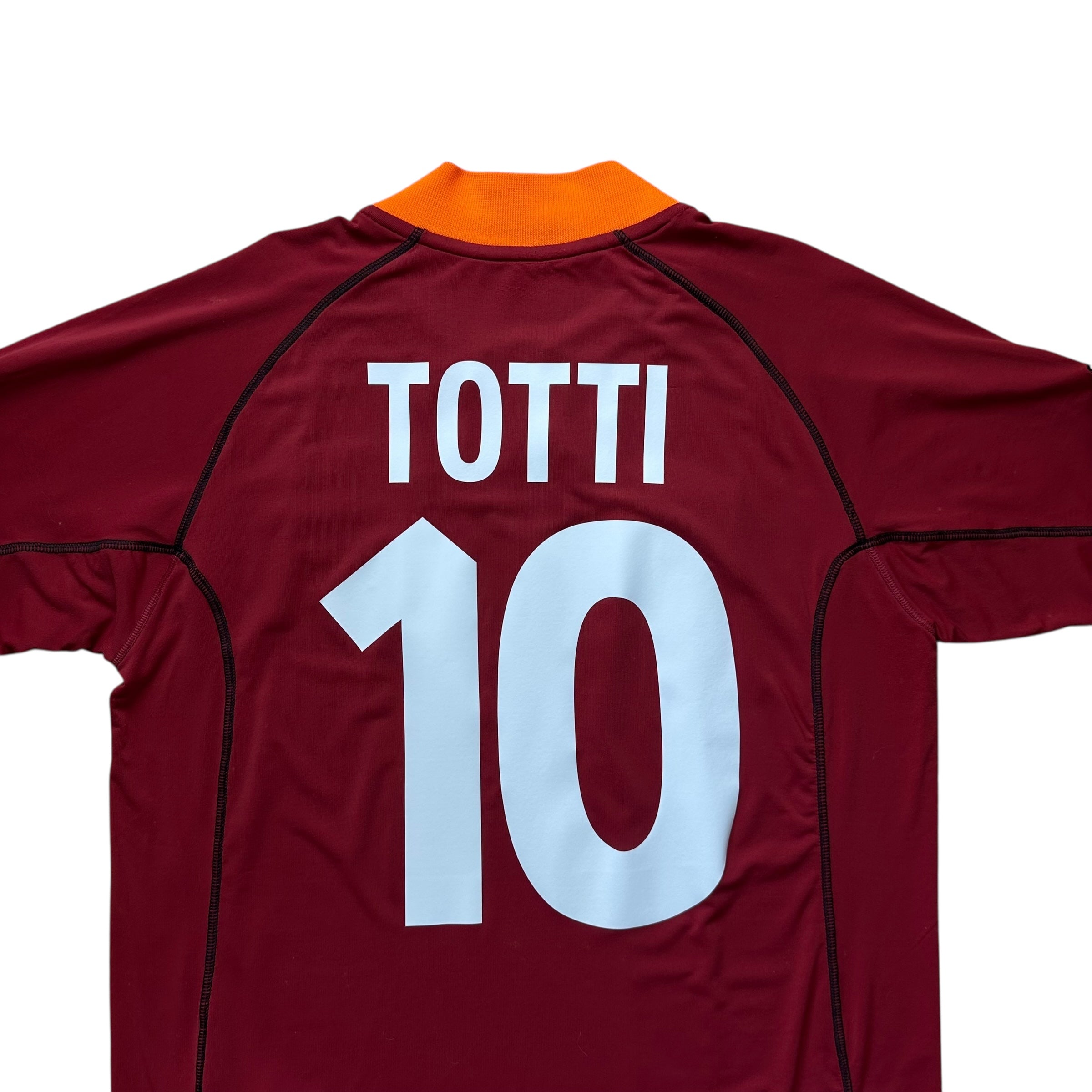AS Roma 2001-02 Home Shirt (XXL) Totti #10
